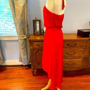 Grecian goddess halter dress White House Black Market🌹